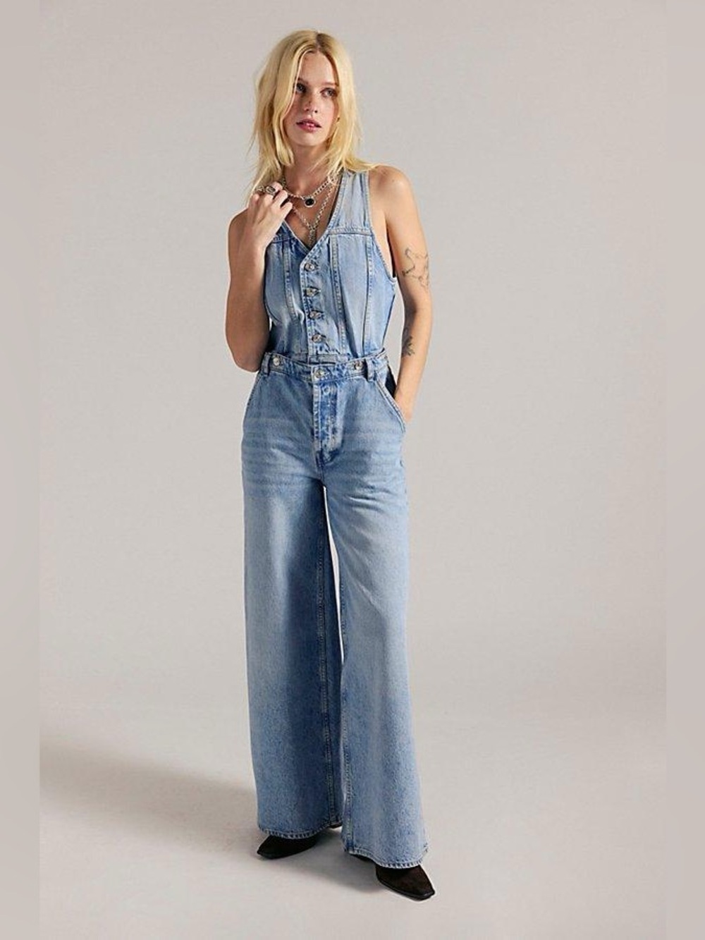 We The Free Better Together Convertible Jumpsuit